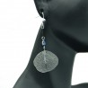 Boucles d'oreilles Filigranes en Métal Argenté BFPLL006-Argenté 
