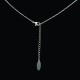 Collier pendentif Acier chirurgical Inox giraffe coeur Charm Colac021-Argenté