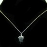 Collier pendentif Acier chirurgical Inox tortue Charm Colac041-argenté
