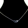 Collier pendentif Acier chirurgical Inox Menottes Charm Colac046-argenté