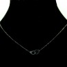 Collier pendentif Acier chirurgical Inox Menottes Charm Colac046-noir