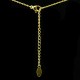 Collier pendentif Acier chirurgical Inox Clef de Sol Charm Colac042-doré