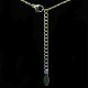Collier pendentif Acier chirurgical Inox Lune Charm Colac045-argenté