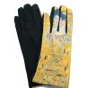 Gants polaire femme hiver chaud tactiles colorés tableau peinture Klimt Portrait Adèle
