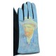 Gants femme hiver tactiles colorés polaire tableau Autoportrait de Vincent Van Gogh
