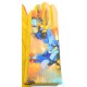 Gants femme hiver tactiles colorés polaire reproduction d'un tableau Abstrait