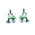 Boucles d'oreilles LOL Bijoux LOLILOTA Le panda et son bambou BFLOL119