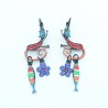 Boucles d'oreilles LOL Bijoux LOLILOTA Le chat et la sardine BFLOL115-Multi