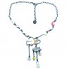 Collier LOL Bijoux LOLILOTA les lapins et la lune COLOL062-blanc