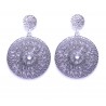 Boucles BFCAL003-argent